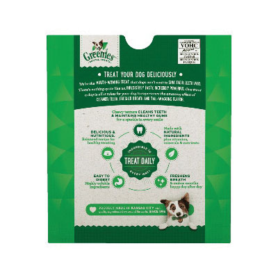 Greenies Original TEENIE 428634 Dog Dental Treat, 27 oz Bag - 4
