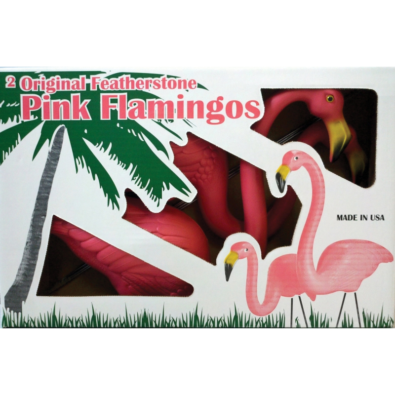 Union Products 62360 Garden Sculpture, Featherstone Flamingos, Polyethylene - 1