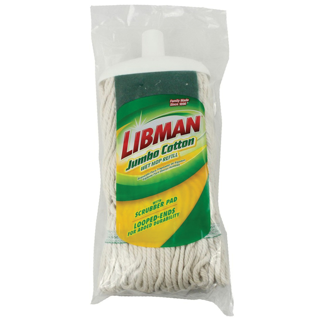 Libman 130 Jumbo Mop Refill, Cotton - 2
