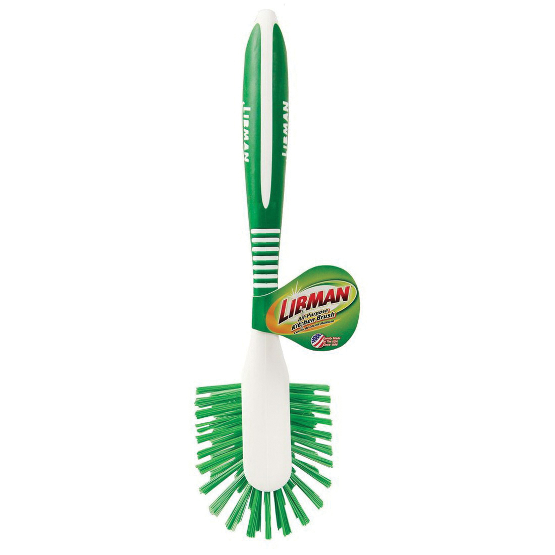 Libman 1043 Kitchen Brush, Polymer Bristle, 10.88 in L - 2