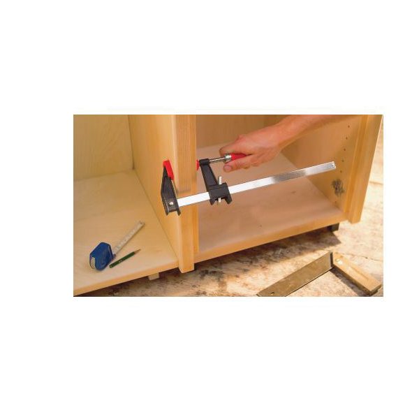 Bessey GSCC Series GSCC2.524 Clutch Style Bar Clamp, 600 lb, 24 in Max Opening Size, 2-1/2 in D Throat - 2