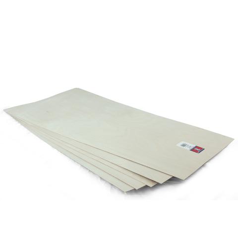 Midwest Products 5241 Craft Plywood, 24 in L, 12 in W, 1/32 in Thick, Birch - 2