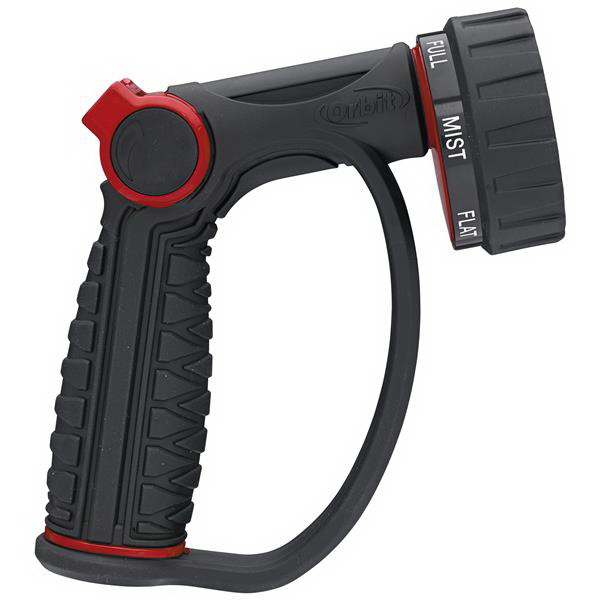 Orbit 58993 Turret Pistol Nozzle, Metal, Black - 2