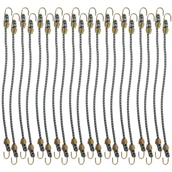 Keeper 06053-8C Bungee Cord, 10 in L, Rubber - 2