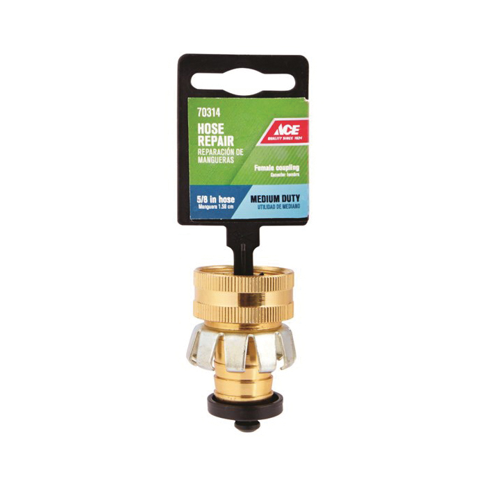 ACE 20Z5/8A Clinch Hose Mender Clamp, 5/8 in, Threaded Female, Metal - 2