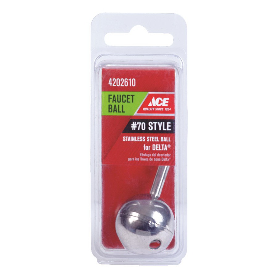 ACE A0088119 Ball Assembly, Stainless Steel, For: Delta Lever-Style Handle Faucets - 2