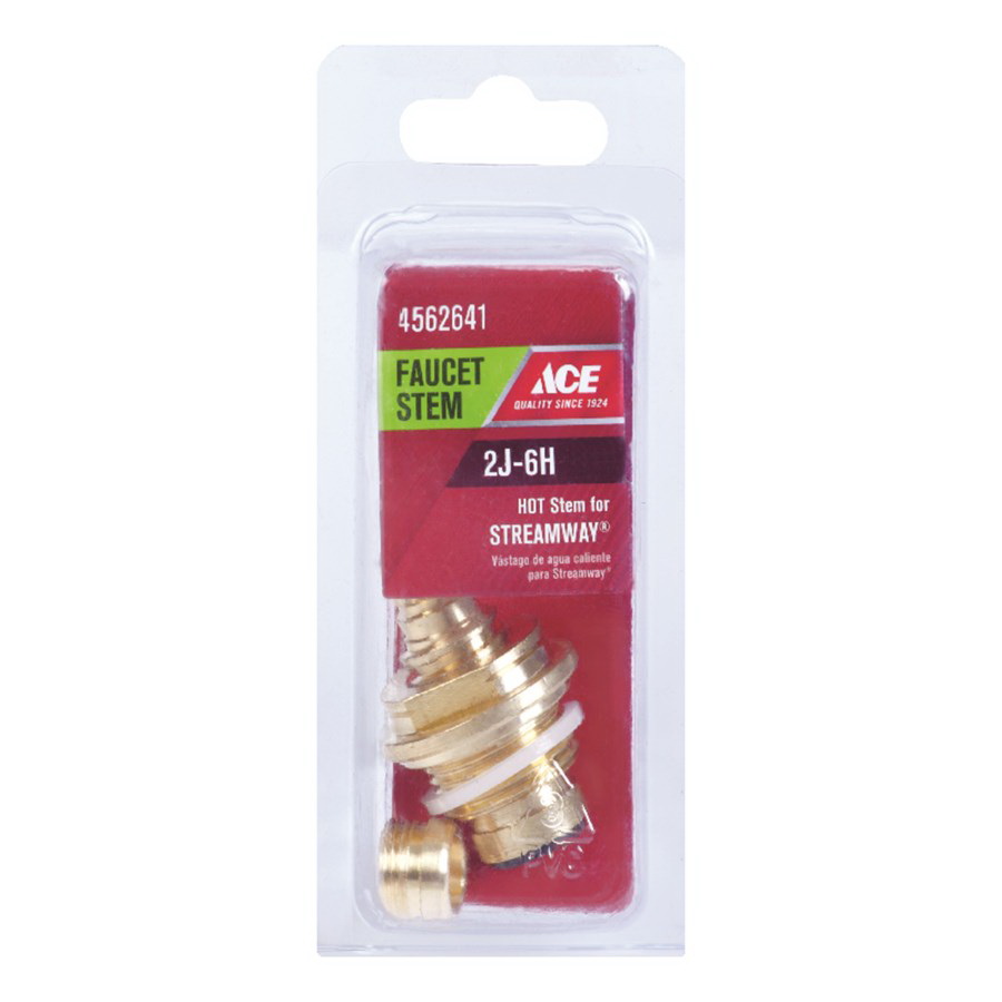 ACE 15641E Faucet Stem, 1-5/8 in Dia, For: Streamway Sink, 108 Series Lavatory Faucets, 4-1/8 in L - 2