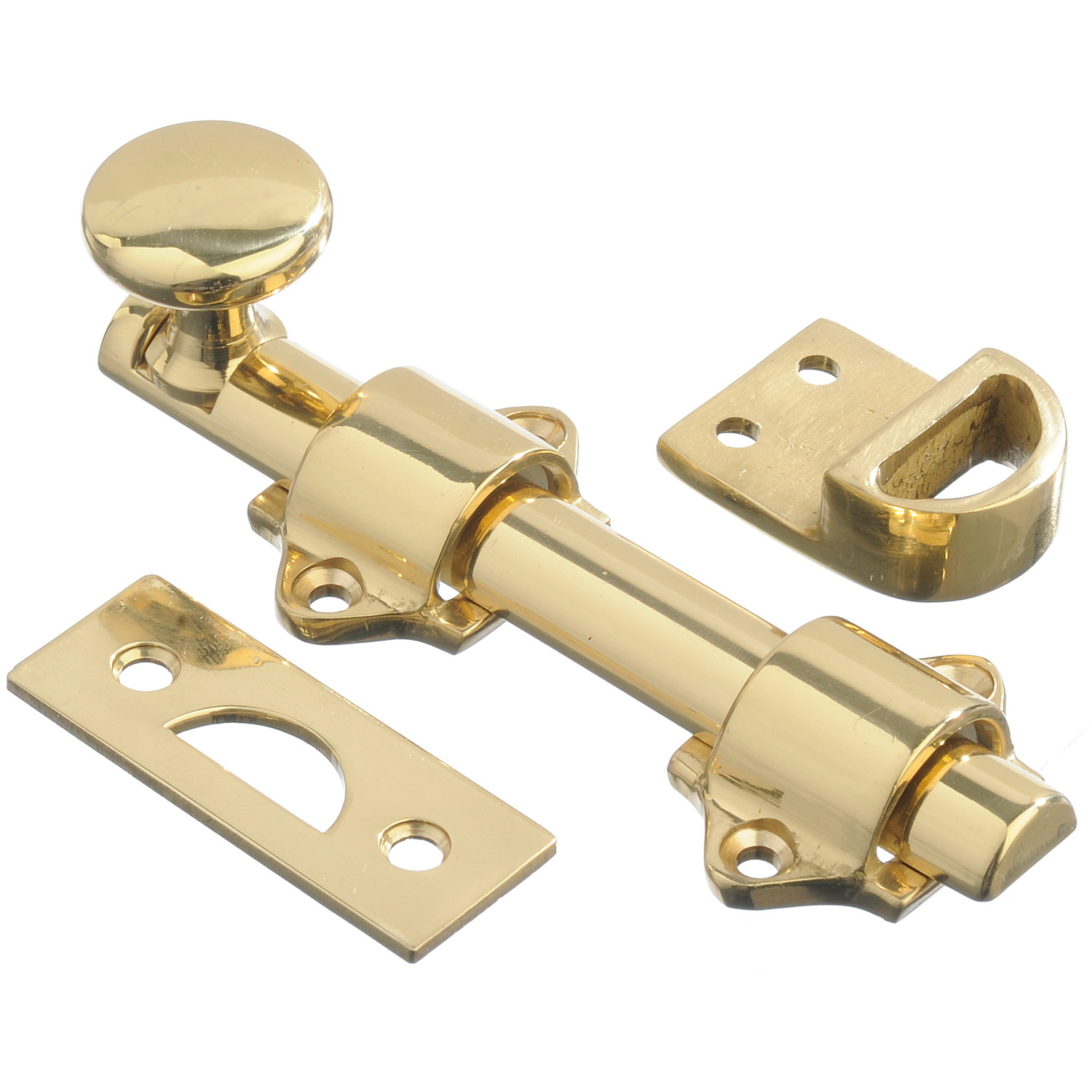 ACE 01-3085-740 Dutch Door Bolt, Brass - 2