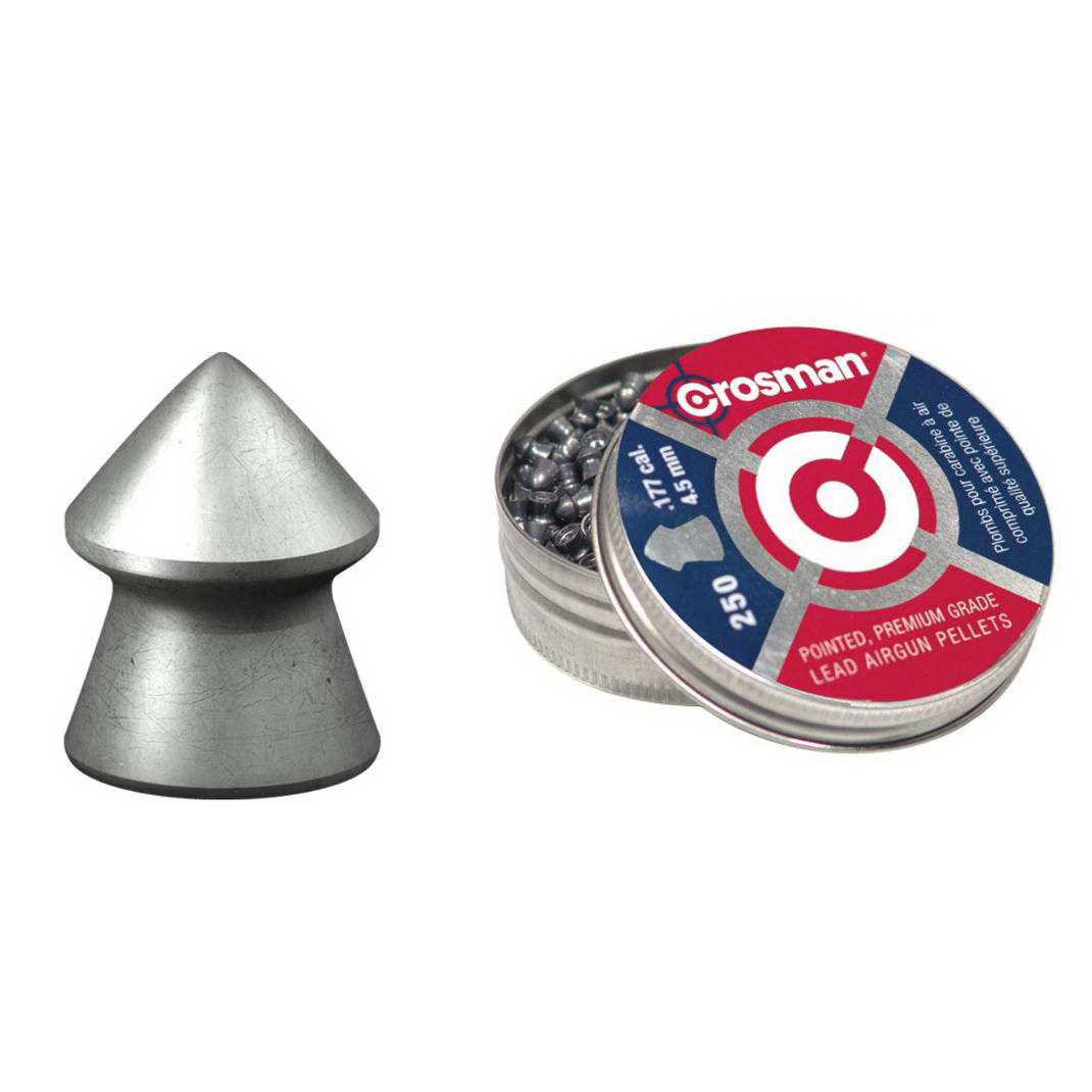 Crosman P177 Pointed Pellet, Lead - 4