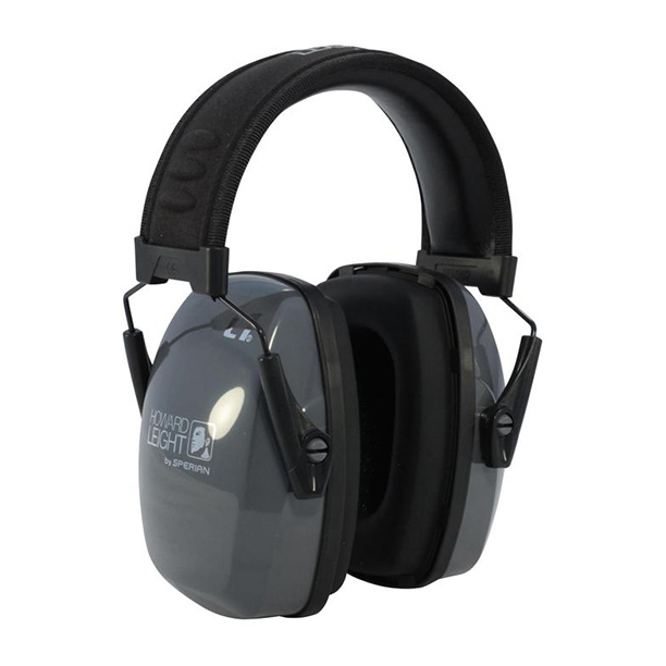 Howard Leight L1 Series R-01524 Headband Ear Muffs, 25 dB NRR, Light Gray - 2