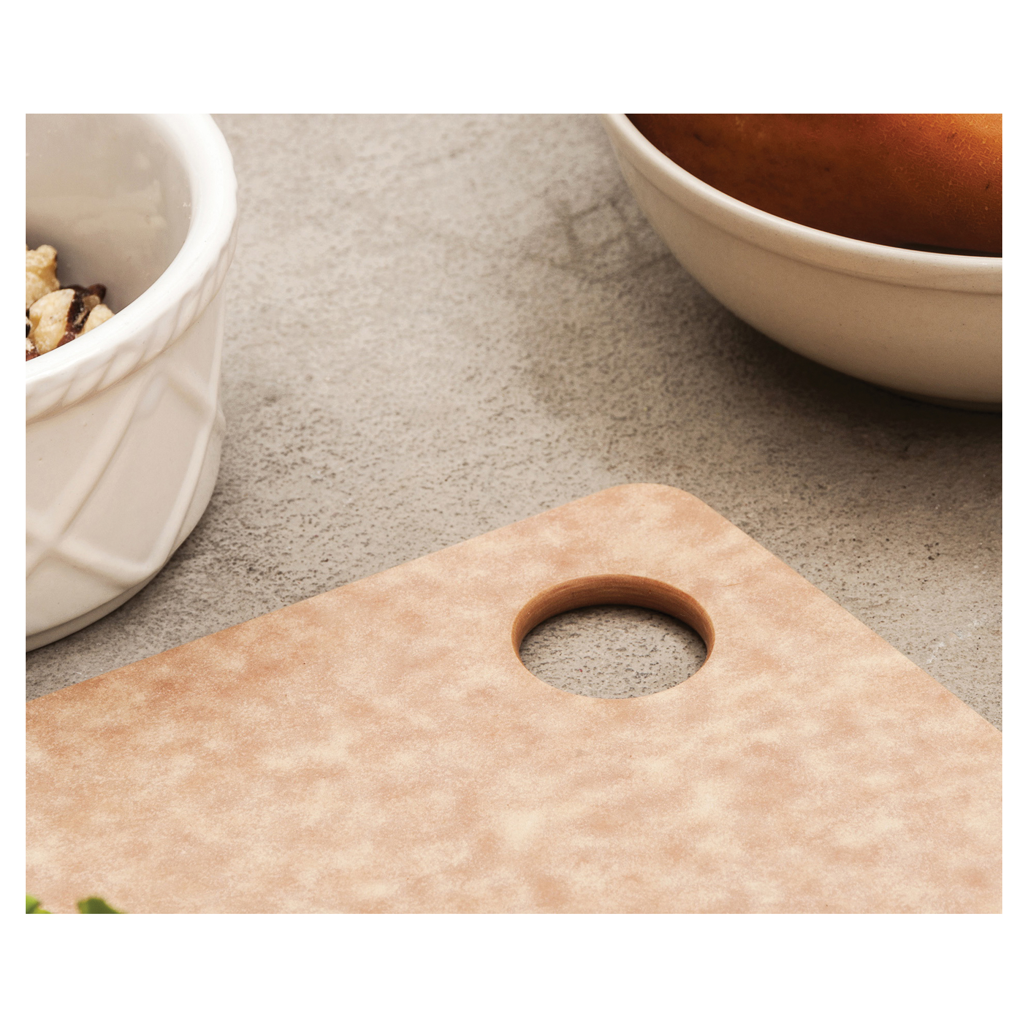 epicurean Kitchen Series 001-120901 Cutting Board, 9 in L, 11-1/2 in W, 1/4 in Thick, Wood, Natural - 2