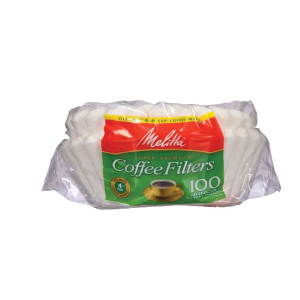 Melitta 62912 Junior Basket Coffee Filter, Cup, Paper, White - 2