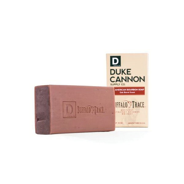 Duke Cannon 1691-H-103 Buffalo Trace Bourbon Soap, Bar, Oak Barrel, 10 oz - 2