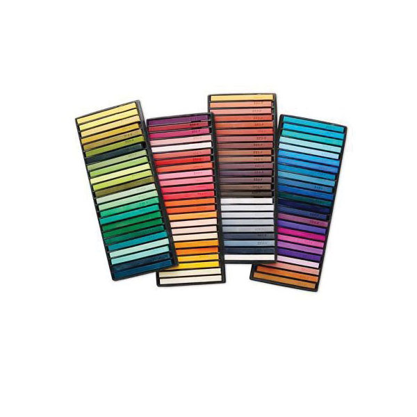 Prismacolor SA27049 Nupastel Color Stick, 1/4 in Dia, 3-5/8 in L, Assorted - 2