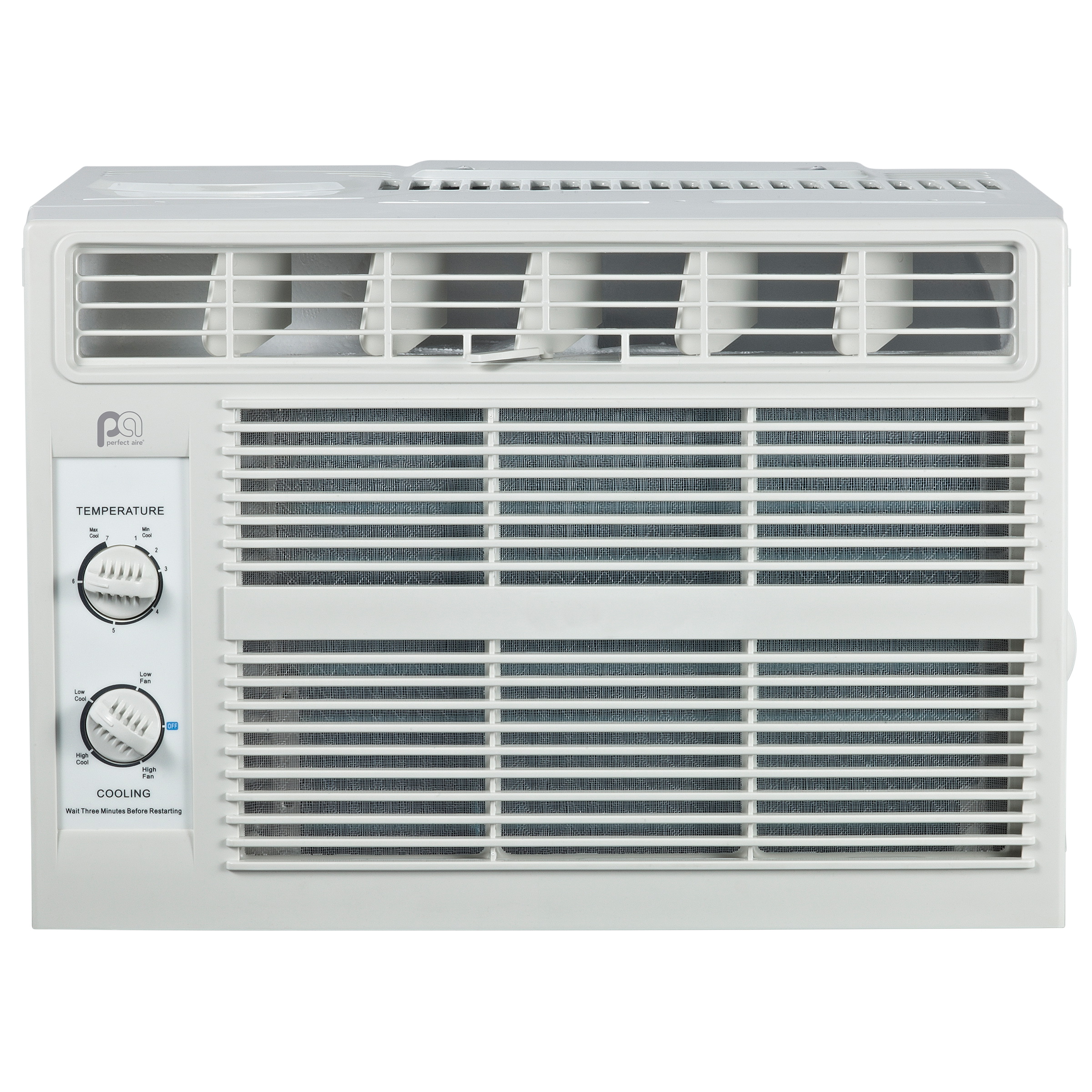 Perfect Aire 5PMC5000 Air Conditioner, 115 V, 5000 Btu Cooling, 100 to 150 sq-ft Coverage Area, Mechanical Control - 2