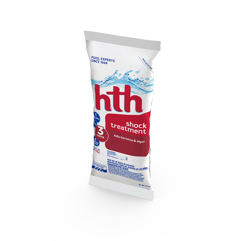 HTH 52004 Shock Treatment, 1 lb Bag, Granular, Chlorine-Like, White - 5