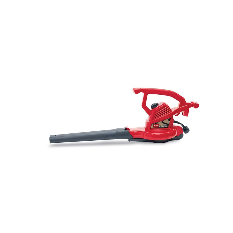 Toro 51619 Leaf Blower, 12 A, 110 V, 340, 405 cfm Air, Black/Red - 2