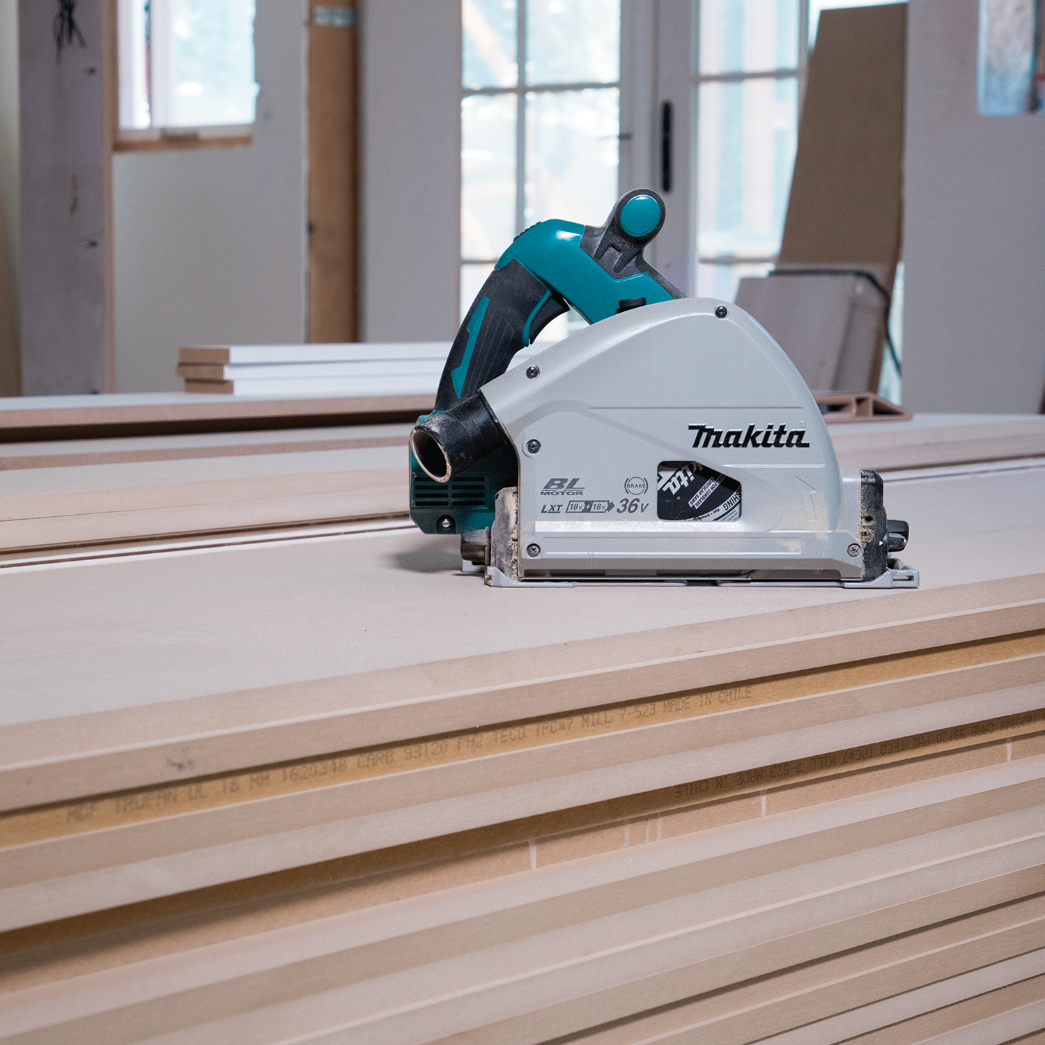 Makita XPS01Z Circular Saw, Tool Only, 18 V, 2 to 5 Ah, 6-1/2 in Dia Blade, 1-9/16, 2-3/16 in Cutting Capacity - 5