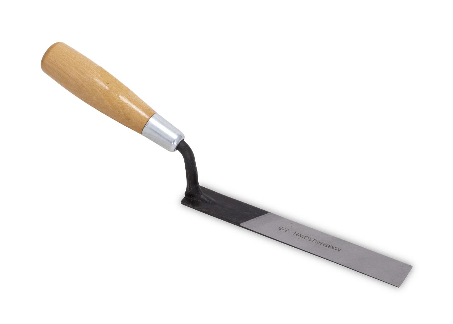 Marshalltown 929 Tuck Pointer, 1/4 in W, 6 in L, Metal, Soft-Grip Handle, Wood Handle - 2
