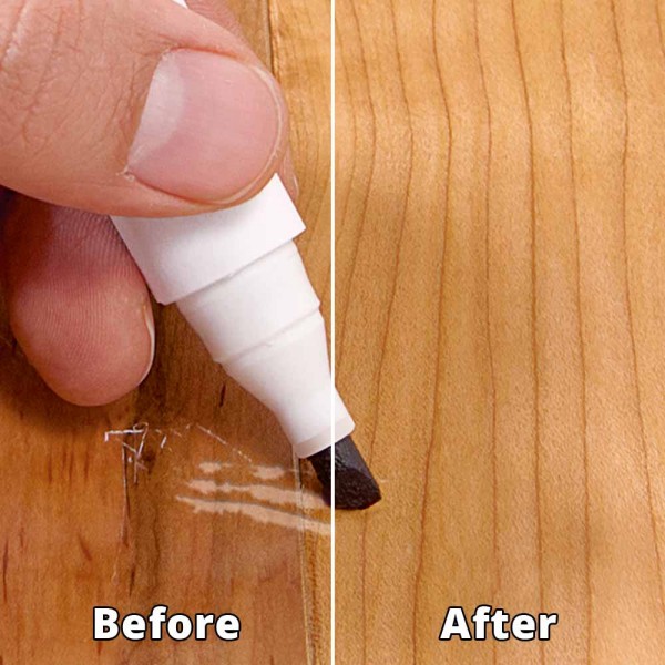 Rejuvenate RJ6WM Wood Furniture and Floor Repair Marker Set - 2