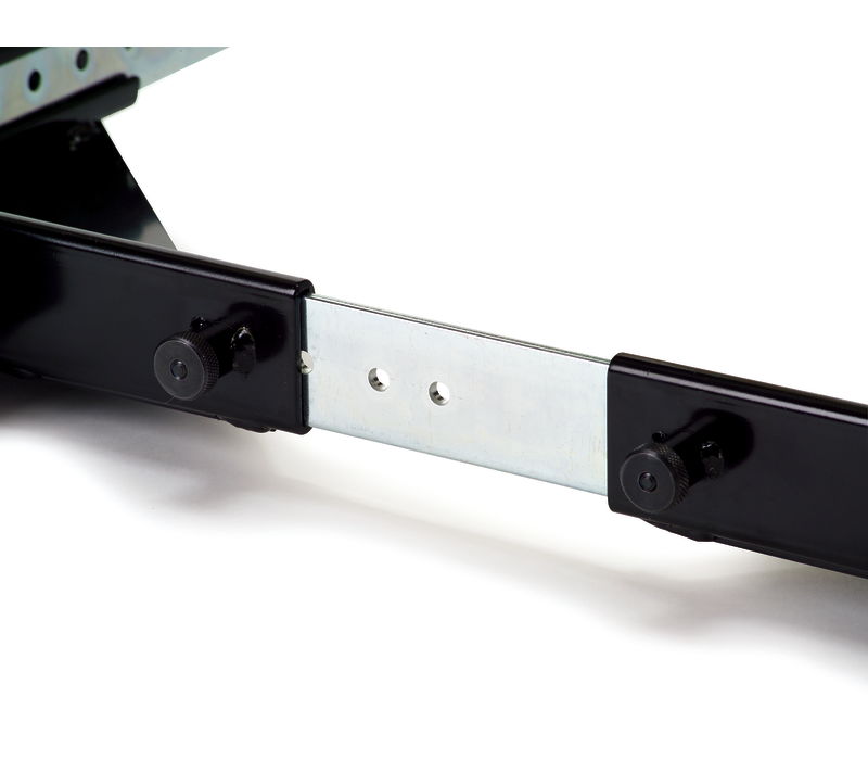 JET 708118 Mobile Base, 600 lb, 18 to 24 in W Base, 18 to 24 in D Base, Aluminum - 2