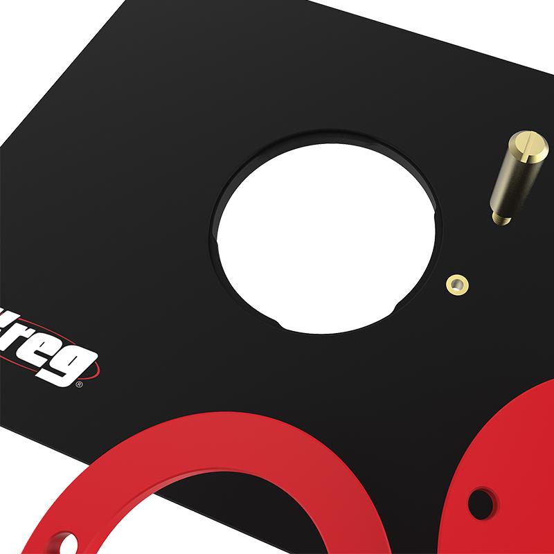 Kreg PRS4038 Router Table Insert Plate, 9-1/4 in L, 11-3/4 in W, 3 in H - 2