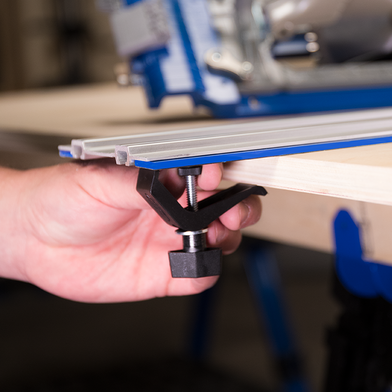 Kreg 2207600 Track Clamp, For: Adaptive Cutting System Guide Track, Clamp Trak, Universal Clamp Trak Kits, Mini Trak - 2