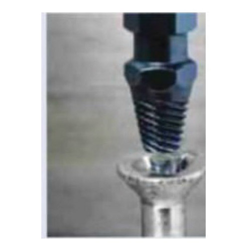 Century Drill & Tool 73422 Damaged Screw Remover, #2 Extractor, #8 to 10 Bolt/Screw, Steel - 3