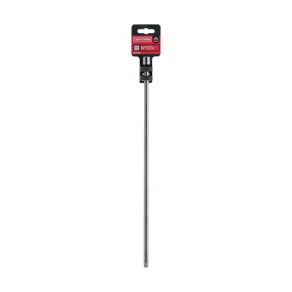 Craftsman CMMT43532 Socket Extension, 1/4 in Drive, 14 in L, Polished Chrome - 2