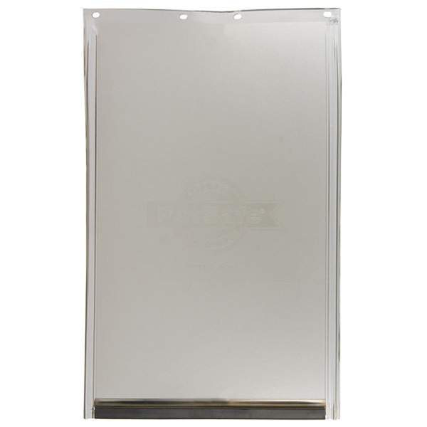PetSafe PPA00-10959 Pet Door, 1/16 to 2 in Door, 8-1/8 x 12-1/4 in Flap Opening, Plastic, White - 3