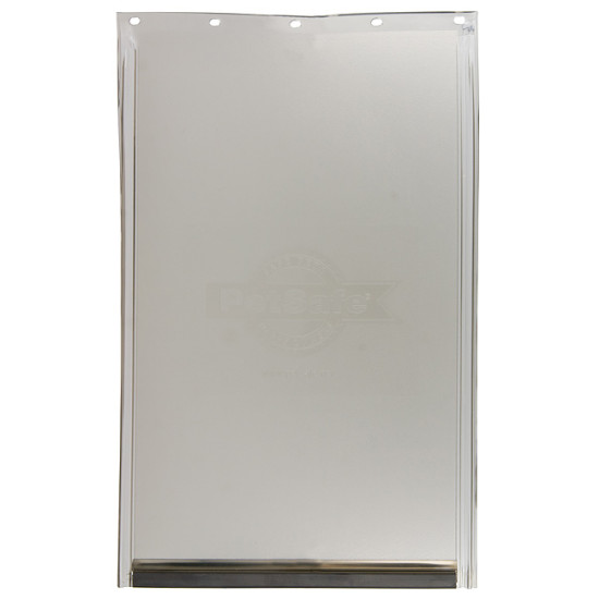 PetSafe PPA00-10960 Pet Door, 1/16 to 2 in Door, 10-1/8 x 16-1/4 in Flap Opening, Plastic, White - 3