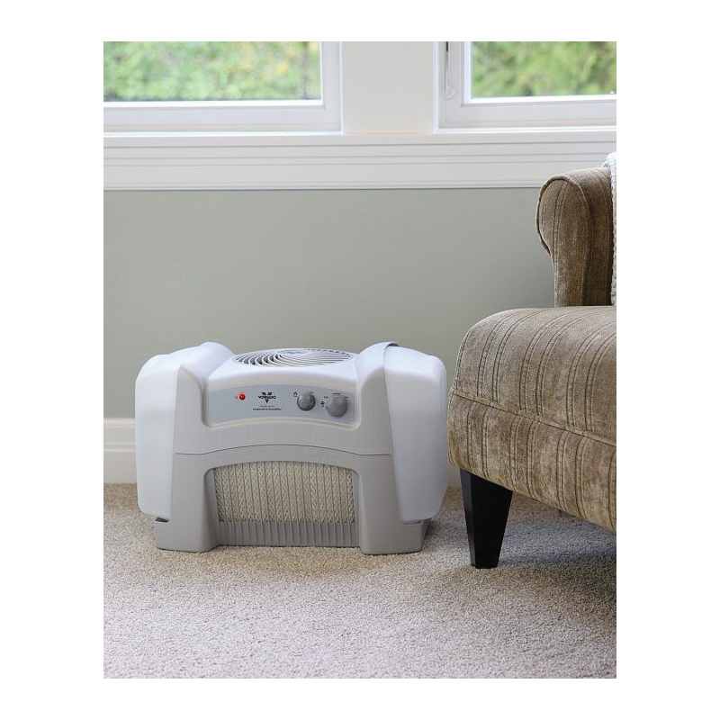 Vornado Evap40 HU1-0045-65 Evaporative Humidifier, 120 V, 43 W, 3-Speed, 1000 sq-ft Coverage Area, 4 gal Tank, White - 2