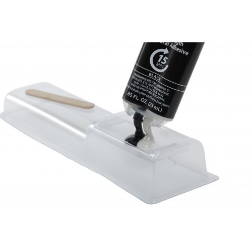 J-B Weld 50165 Epoxy Adhesive, Black Part A/White Part B, Paste, 25 mL, Syringe - 4