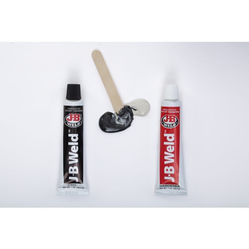 J-B Weld 8281 Epoxy Adhesive, Off-White Part A/White Part B, Paste Part A, Liquid Part B, 10 oz - 4