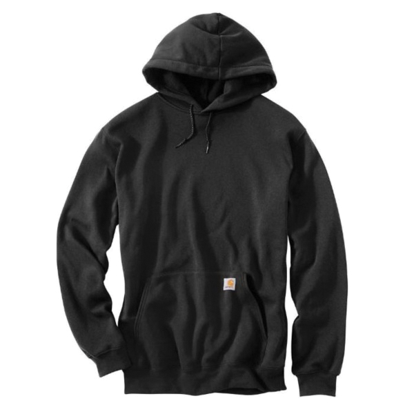 Carhartt K121-026REGXLA Sweatshirt, XL, Carhartt Logo Print/Pattern, Carbon Heather, Regular, Cotton/Polyester, 1-Pocket - 2