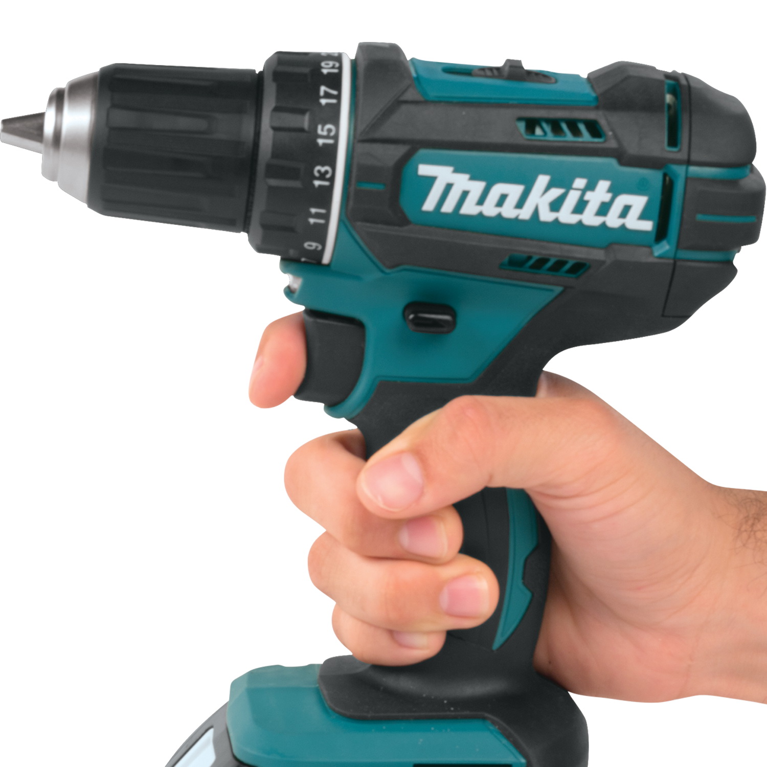 Makita LXT XFD10Z Drill Driver, Tool Only, 18 V, 1/2 in Chuck, Ratcheting Chuck - 4
