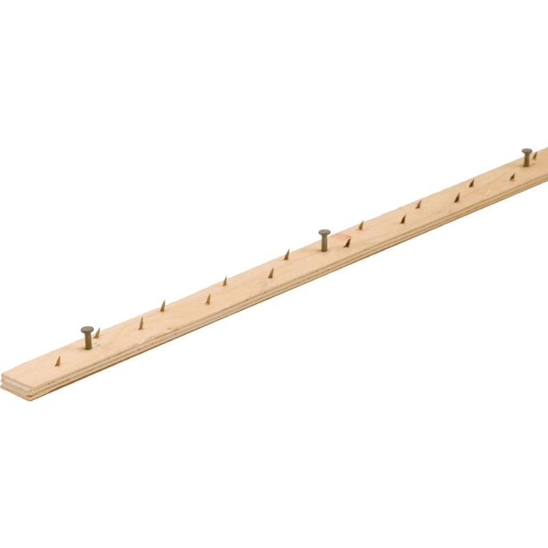 Frost King WM100W Carpet Strip, 4 ft L, 1 in W, Wood - 1