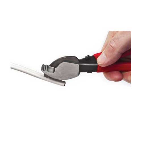 Crescent 0890CSFW Flip Joint Cable Cutter, 1/4, 13/64, 9/64 in Cutting Capacity, 8-3/8 in OAL, Cushion-Grip Handle - 4
