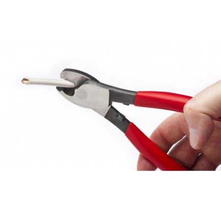 Crescent 0890CSFW Flip Joint Cable Cutter, 1/4, 13/64, 9/64 in Cutting Capacity, 8-3/8 in OAL, Cushion-Grip Handle - 5