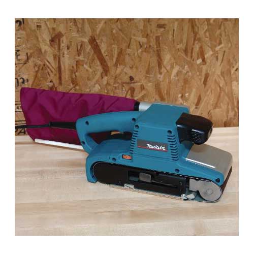 Makita 9404 Belt Sander with Variable Speed, 8.8 A, 24 in L x 4 in W Belt, Abrasive Belt, D-Handle Handle - 4