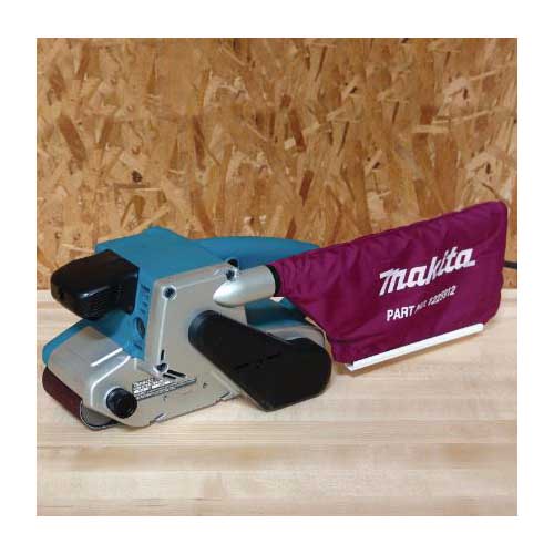Makita 9903 Belt Sander, 8.8 A, 21 in L x 3 in W Belt, Abrasive Belt, Rear, Side Handle, 6 ft L Cord - 4
