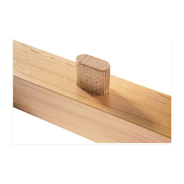 Festool Domino Series 494873 Tenon, 2 in L, 3/8 in W, Mahogany, 85/PK - 2