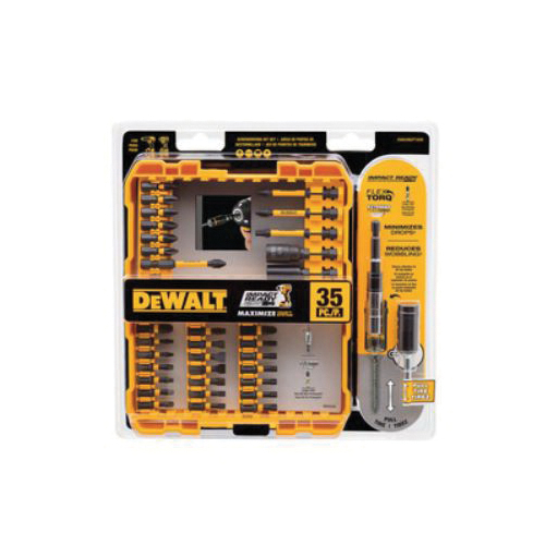 DEWALT FlexTorq, IMPACT READY Series DWA2NGFT35IR Screwdriver Bit Set, 35-Piece, Steel - 2