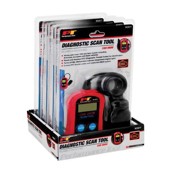 Performance Tool W2977 Diagnostic Scan Tool, LCD Display - 3