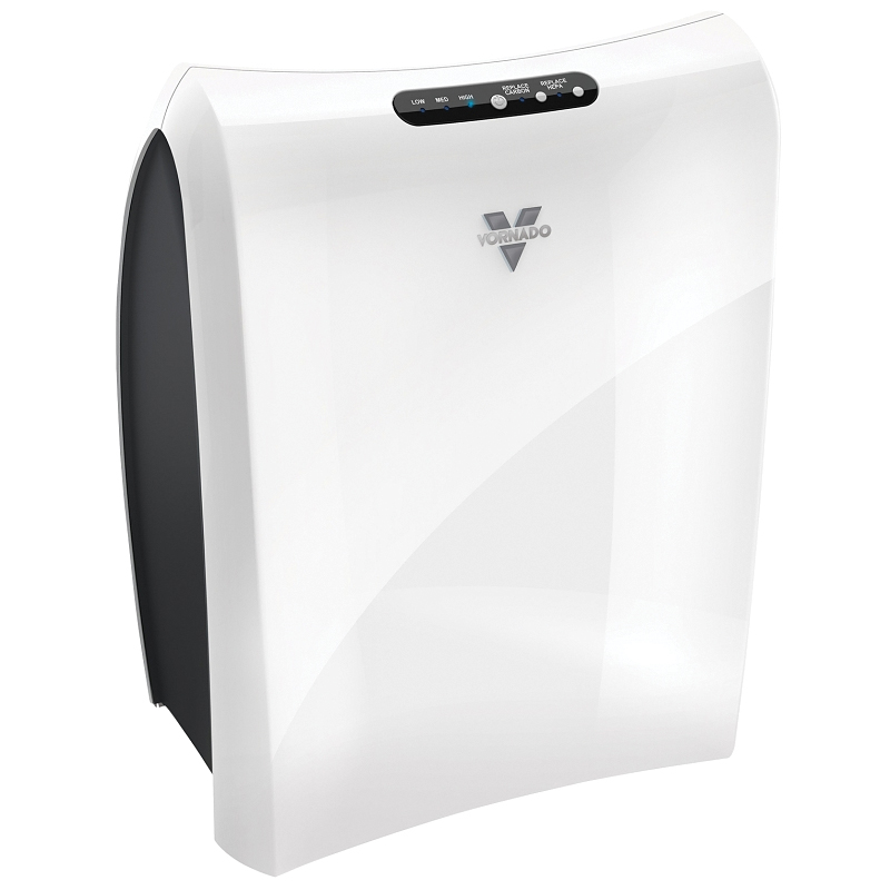 Vornado AC1-0038-43 Air Purifier, HEPA Filter, 0.3 um, 220 sq-ft Coverage Area, White - 1