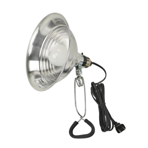 Prime CL050506 Clamp Lamp with Power Cord, CFL, Incandescent, LED Lamp, Black - 2