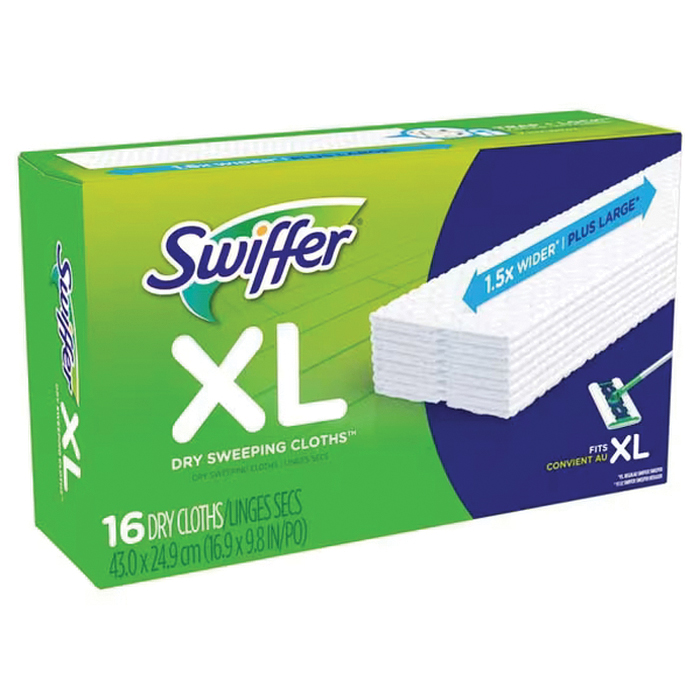 Swiffer 33903 Dry Sweeping Pad Refill, Microfiber, White - 1