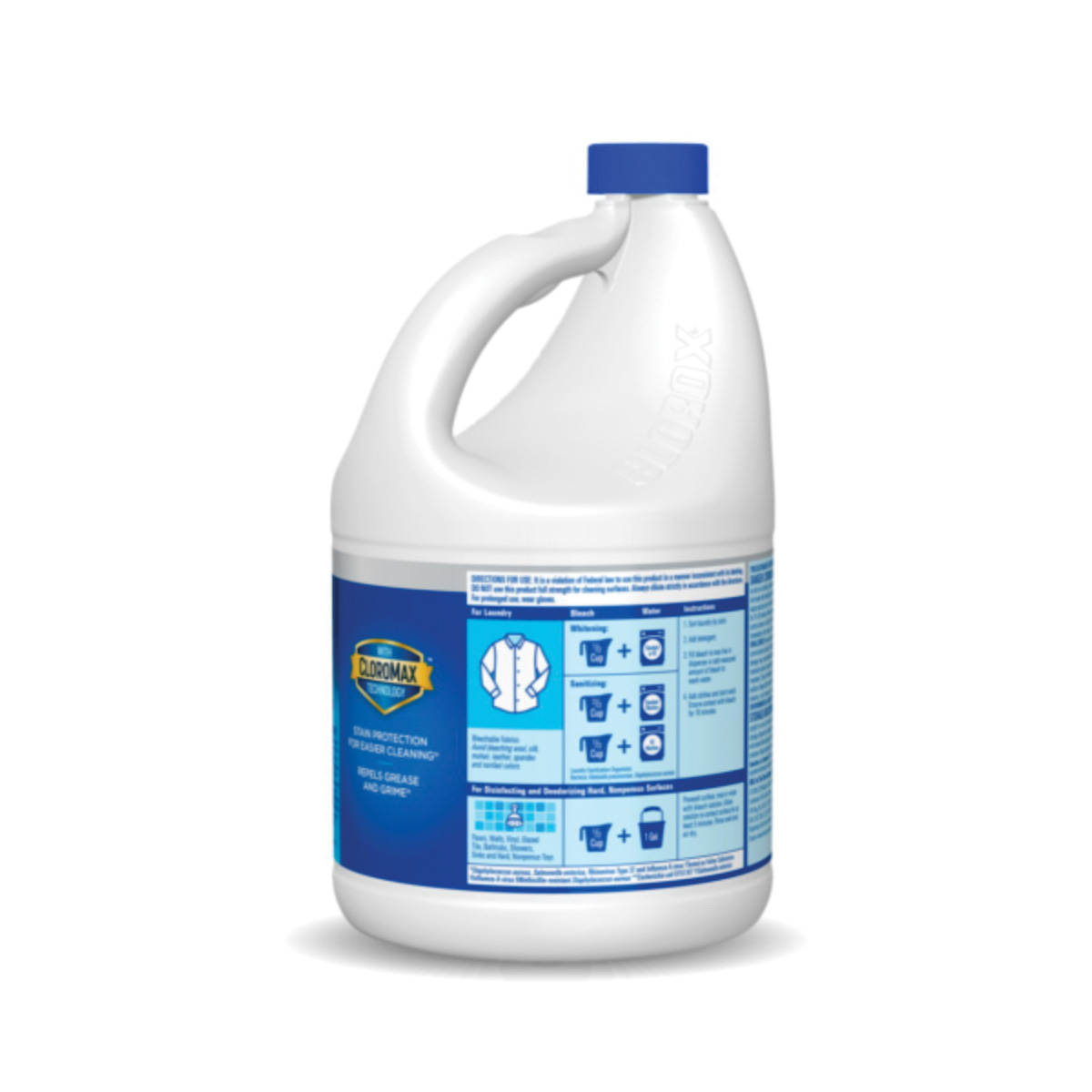 Clorox 32260 Regular Bleach, 43 oz, Liquid, Bleach - 2