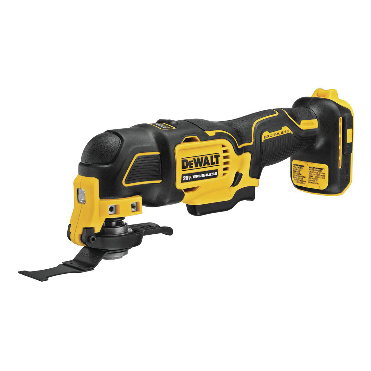 DEWALT ATOMIC 20V MAX Series DCS354B Oscillating Tool, Tool Only, 20 V, 0 to 18,000 opm, 1.6 deg Oscillating - 3