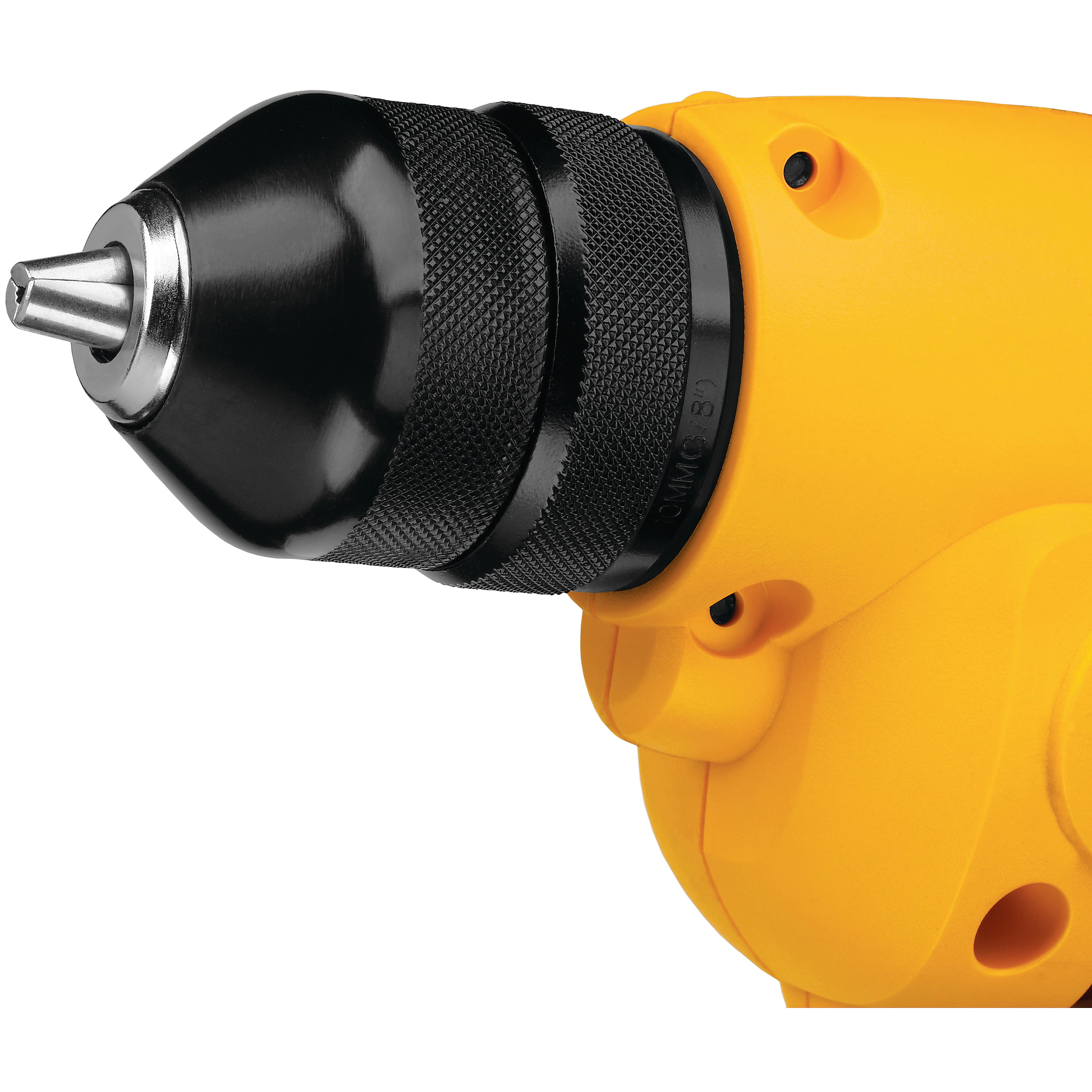 DEWALT DWD115K VSR Drill Kit, 8 A, 3/8 in Chuck, Keyless Chuck, 8 ft L Cord, Includes: Kit Box - 4